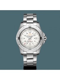 Imitation Breitling Colt Quartz Steel Silver WT01436