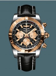 Imitation High Quality Breitling Chronomat 44 Steel & gold Onyx Black WT01150