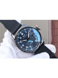 Imitation IWC Big Pilot Real PR IW502003 Real Ceramic BOUTIQUE RODEO DRIVE V2 Calfskin Strap WT01696