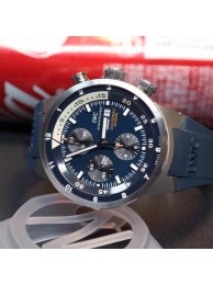 IWC Aquatimer Chronograph Cousteau Divers Blue Dial WT01472