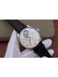 IWC AZ Portuguese Tourbillon IW5042 White Dial Leather Strap IWC WT00638