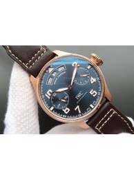 IWC Big Pilot IW502701 Blue Dial Leather Strap WT00919