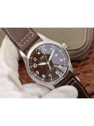 IWC MARK XVIII ANTOINE DE SAINT EXUPeRY IW327003 Brown Leather Strap WT00602