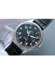 IWC MKF Mark XVII Black Dial Black Leather Strap WT00623