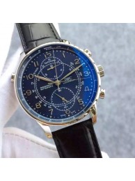 IWC Portuguese Chrono Fake Rattrapante IW3712 Blue Dial IWC WT01609