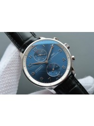 IWC Portuguese Chrono IW371432 Laureus Leather Strap WT01540