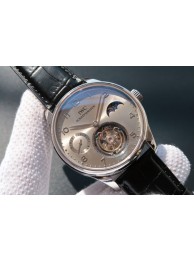 IWC Portuguese Tourbillon Power Reserve Moonphase Gray Dial WT01015