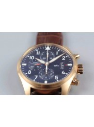 IWC V6 Pilot Chrono IW377706 Black Dial WT01337