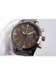 IWC V6 Pilot Chrono IW388002 Real Ceramic Nylon Strap WT01041