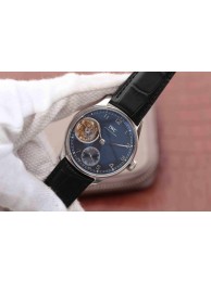 IWC YLF AZ Portuguese Tourbillon Blue Dial WT01019