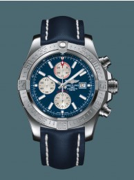 Luxury Breitling Super Avenger II Steel Mariner Blue Breitling WT01811