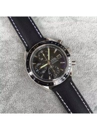 Luxury Omega Speedmaster 3210.50.00 Black Dial/Bezel Black Nylon Strap Omega WT01288