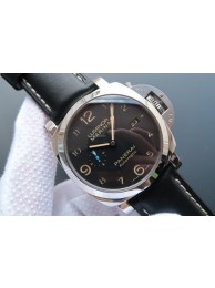 Luxury Panerai Luminor 1950 PAM1359 Black Dial Leather Strap WT01139