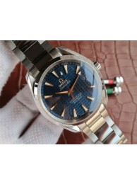 Omega Aqua Terra 150M Blue Wave Textured Dial Bracelet Omega WT01205