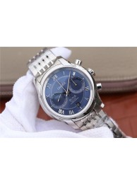 Omega De Ville Chronograph 42mm Blue Dial Bracelet WT01815