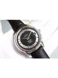 Omega V6F De Ville Hour Vision Co-Axial 41mm Black Dial Black Leather Strap WT00762