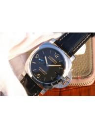 Panerai PAM1312 Black Dial Black Leather Strap WT01358