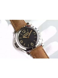 Panerai PAM557 Black Dial Brown Asso Strap Panerai WT01537