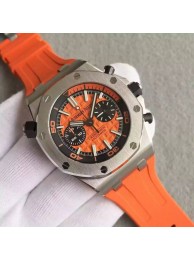 Replica Audemars-Piguet Royal Oak Offshore Diver Chronograph Orange Rubber Strap WT01715