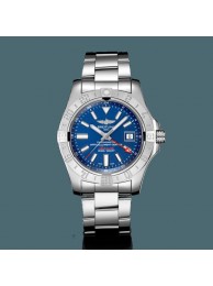 Replica Breitling Avenger II GMT Steel Mariner Blue WT00787