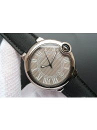 Replica Cartier Ballon Bleu XL 46mm Gray Dial Nylon Strap WT01171