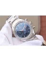 Replica High Quality Omega Speedmaster 57 Co-Axial Blue Dial Bracelet WT00674