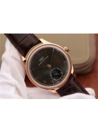 Replica IWC Portuguese IW545406 Brown Dial Leather Strap WT01390