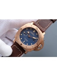 Replica Panerai Luminor 1950 PAM671 Bronzo Blue Dial WT01008