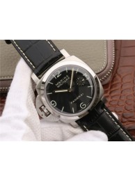 Replica Panerai PAM217 Superlumed Dial Black Leather Strap WT00785