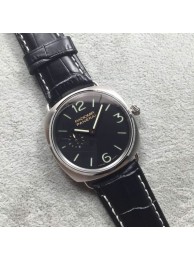 Replica Panerai PAM338 Radiomir Black Leather Strap WT00699